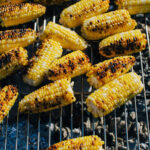 Sweet corn on the grill